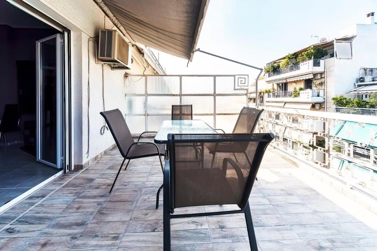 Topfloor Central Apt With Urban Views,3' To Metro 雅典 外观 照片