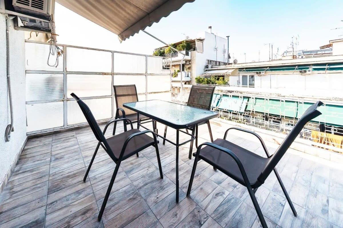 Topfloor Central Apt With Urban Views,3' To Metro 雅典 外观 照片